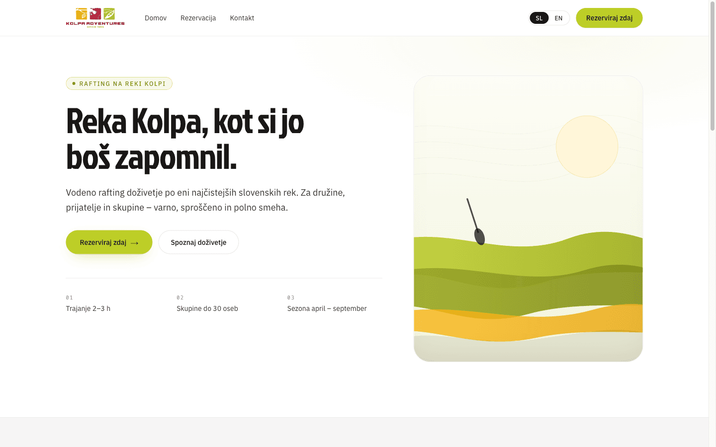 Kolpa Adventures Booking